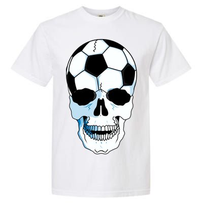 Soccer Skull Garment-Dyed Heavyweight T-Shirt