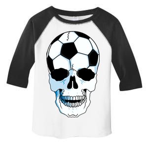 Soccer Skull Toddler Fine Jersey T-Shirt