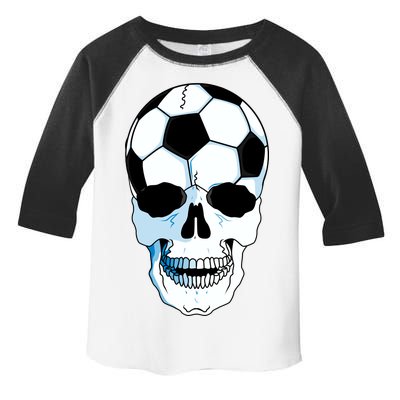 Soccer Skull Toddler Fine Jersey T-Shirt