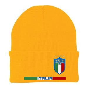 Soccer Team Championship Italia Italy Logo Knit Cap Winter Beanie