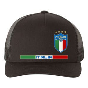 Soccer Team Championship Italia Italy Logo Yupoong Adult 5-Panel Trucker Hat