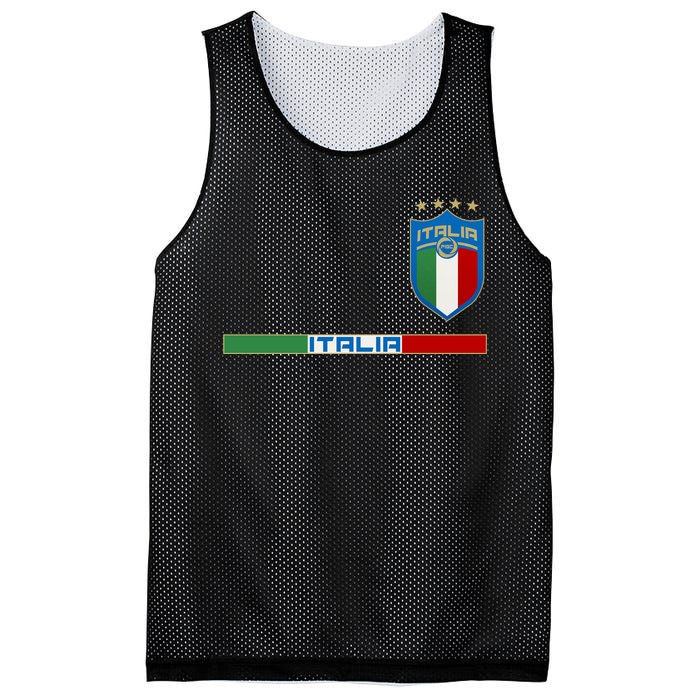 Soccer Team Championship Italia Italy Logo Mesh Reversible Basketball Jersey Tank