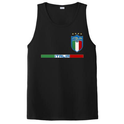 Soccer Team Championship Italia Italy Logo PosiCharge Competitor Tank