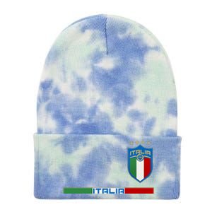 Soccer Team Championship Italia Italy Logo Tie Dye 12in Knit Beanie