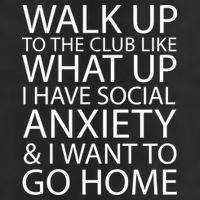 Social Anxiety 11oz C Handle Ceramic Mug