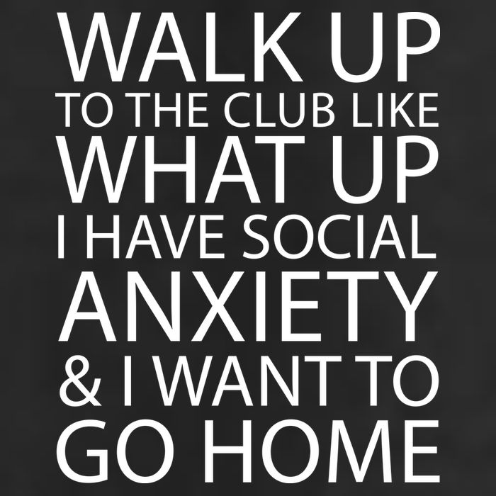 Social Anxiety 11oz C Handle Ceramic Mug