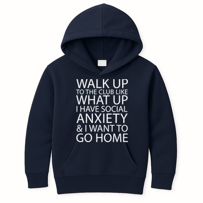 Social Anxiety Kids Hoodie