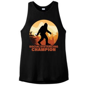 Social Distancing Champion Ladies PosiCharge Tri-Blend Wicking Tank