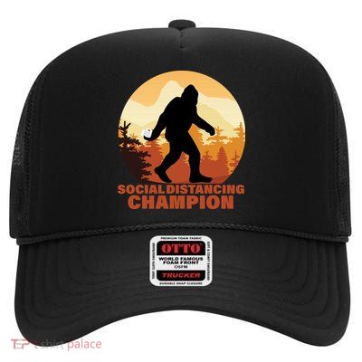 Social Distancing Champion High Crown Mesh Back Trucker Hat