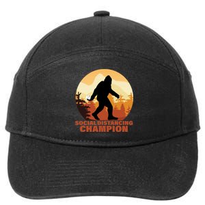 Social Distancing Champion 7-Panel Snapback Hat