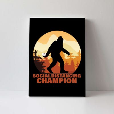 Social Distancing Champion Canvas