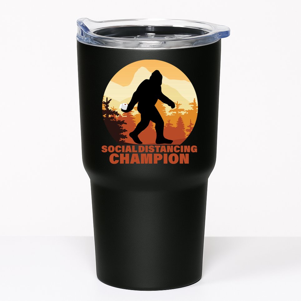 Social Distancing Champion Tumbler