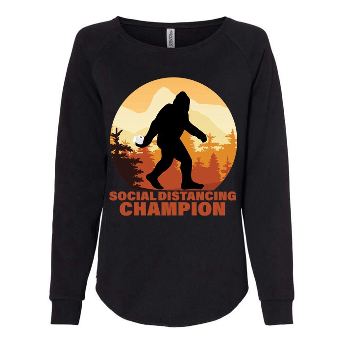 Social Distancing Champion Womens California Wash Sweatshirt