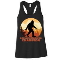 Social Distancing Champion Women's Racerback Tank