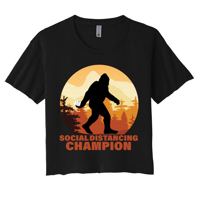Social Distancing Champion Crop Top