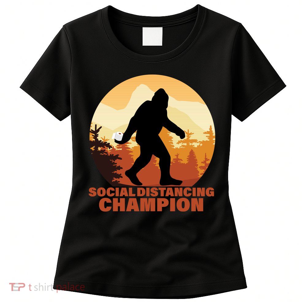 Social Distancing Champion Womens T-Shirt