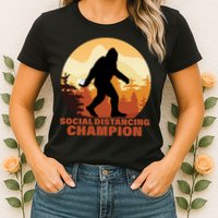Social Distancing Champion Womens T-Shirt