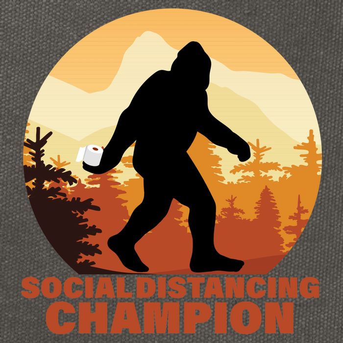 Social Distancing Champion Cotton Canvas Backpack
