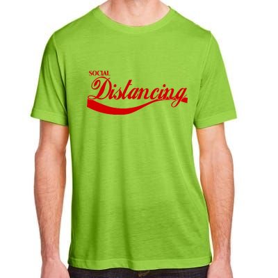 Social Distancing Cola Logo Adult ChromaSoft Performance T-Shirt