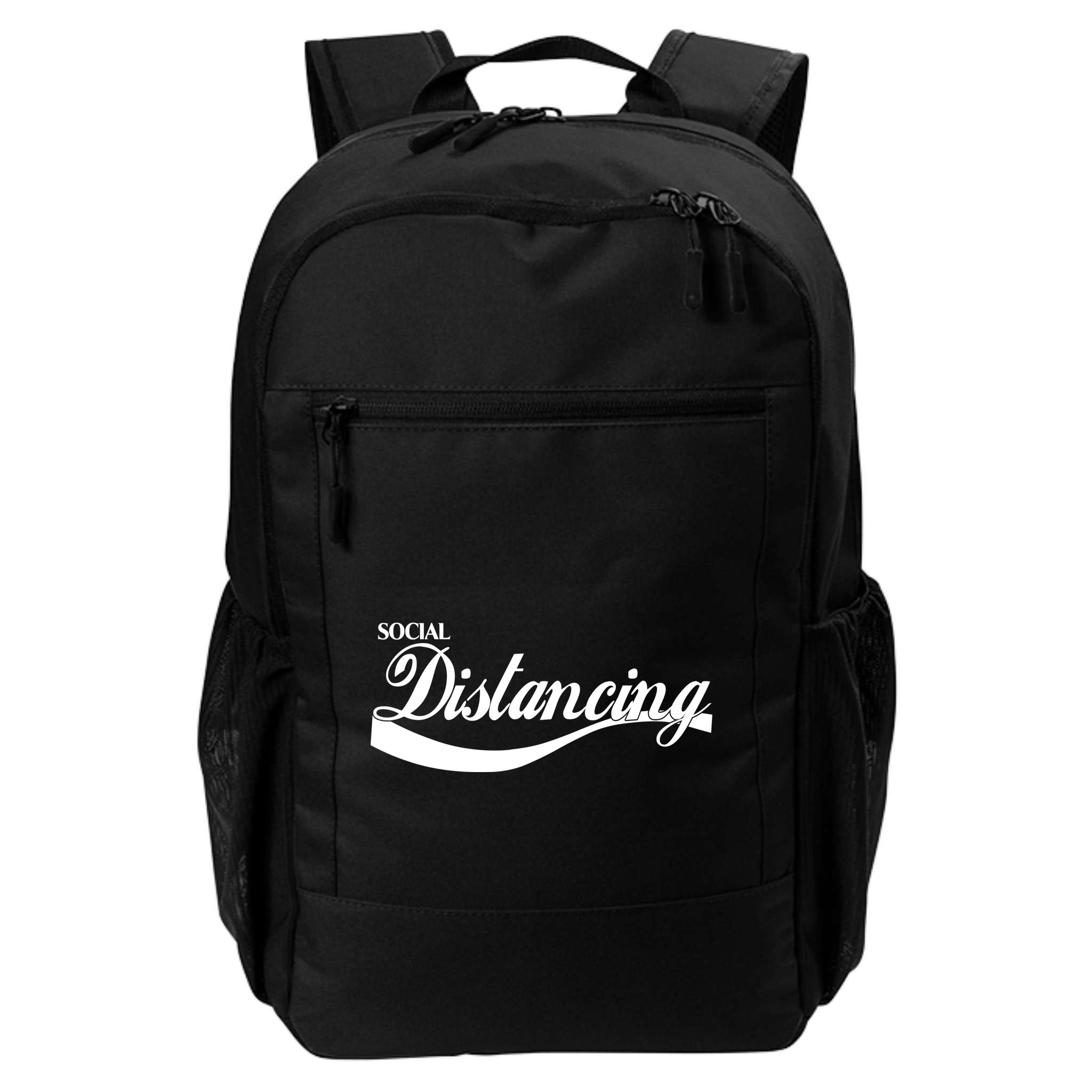 Social Distancing Cola Logo Backpack