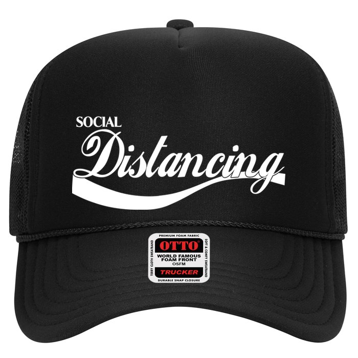 Social Distancing Cola Logo Trucker Hat