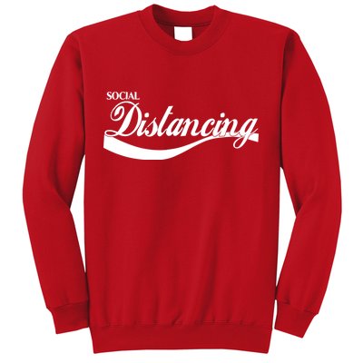 Social Distancing Cola Logo Sweatshirt