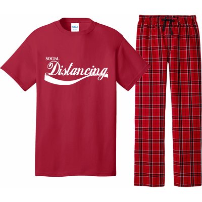 Social Distancing Cola Logo Pajama Set