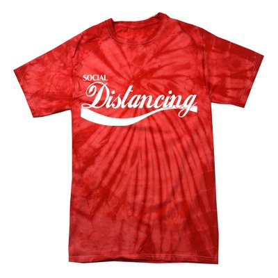 Social Distancing Cola Logo Tie-Dye T-Shirt