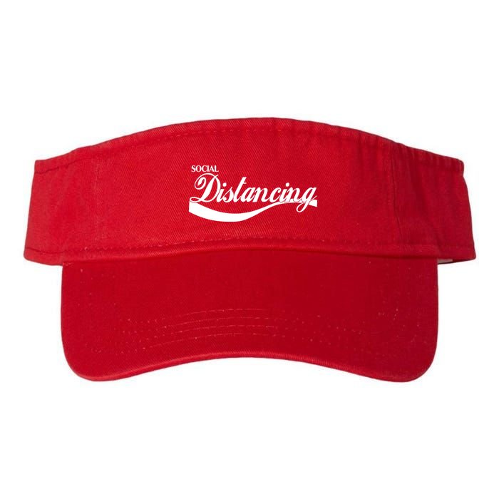 Social Distancing Cola Logo Visor