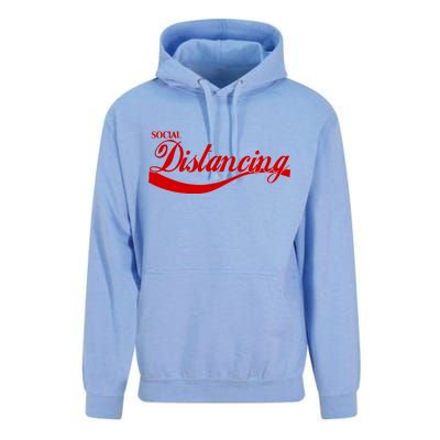 Social Distancing Cola Logo Unisex Surf Hoodie