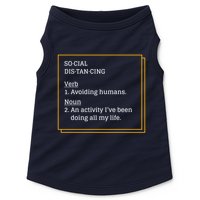 Social Distancing Definition Doggie Tank