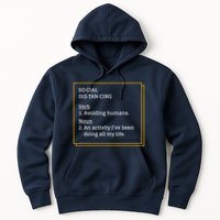 Social Distancing Definition Hoodie