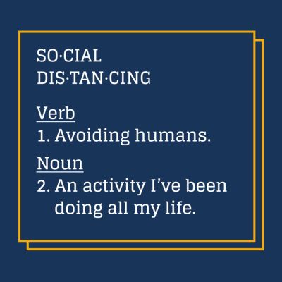 Social Distancing Definition T-Shirt