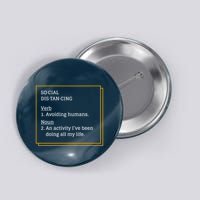 Social Distancing Definition Button