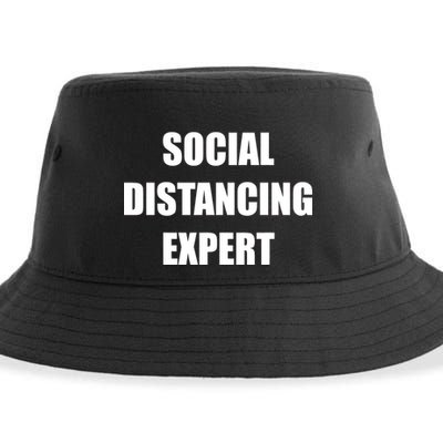 Social Distancing Expert Sustainable Bucket Hat