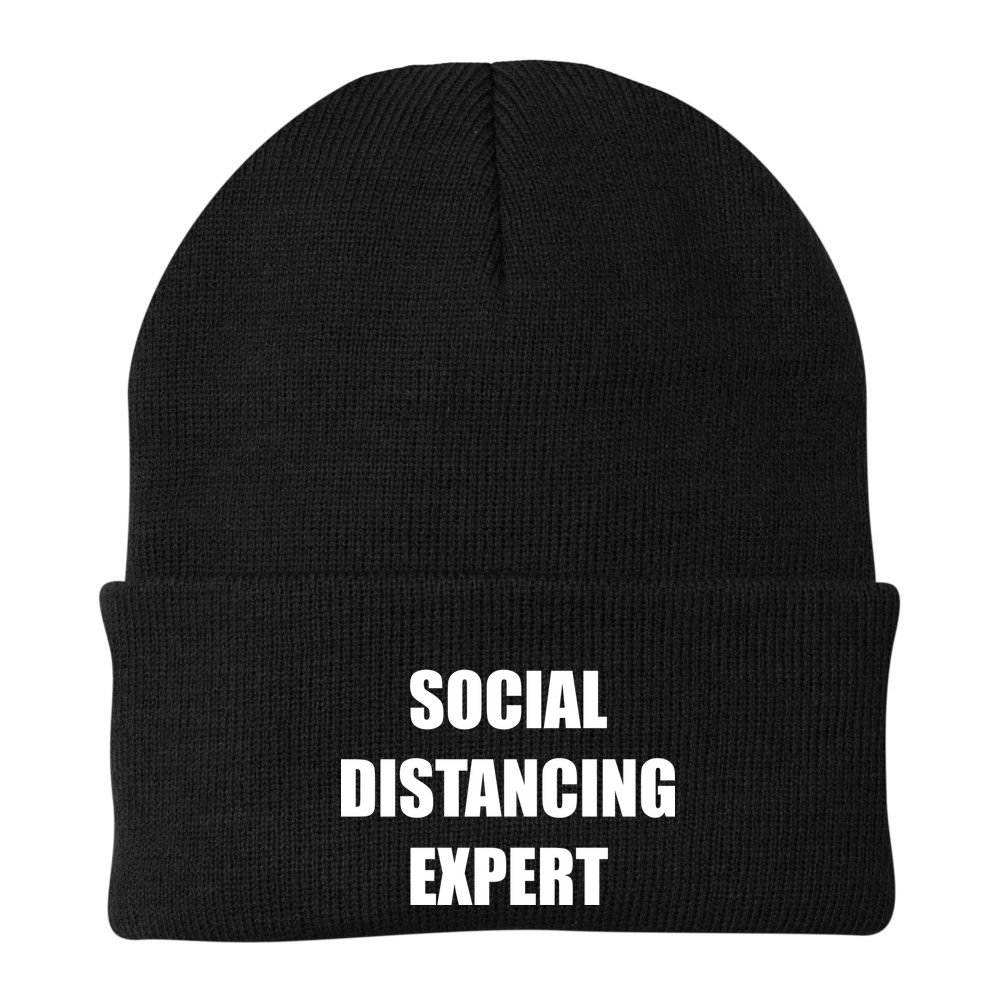 Social Distancing Expert Beanie