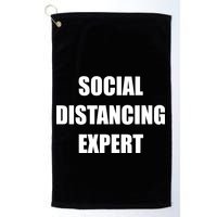 Social Distancing Expert Golf Towel