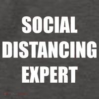 Social Distancing Expert Vector Backpack