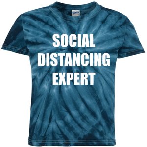 Social Distancing Expert Kids Tie-Dye T-Shirt