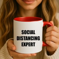 Social Distancing Expert Mug