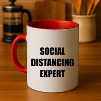 Social Distancing Expert Mug