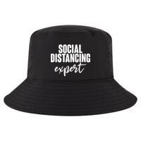 Social Distancing Expert Funny Pandemic Cool Comfort Performance Bucket Hat