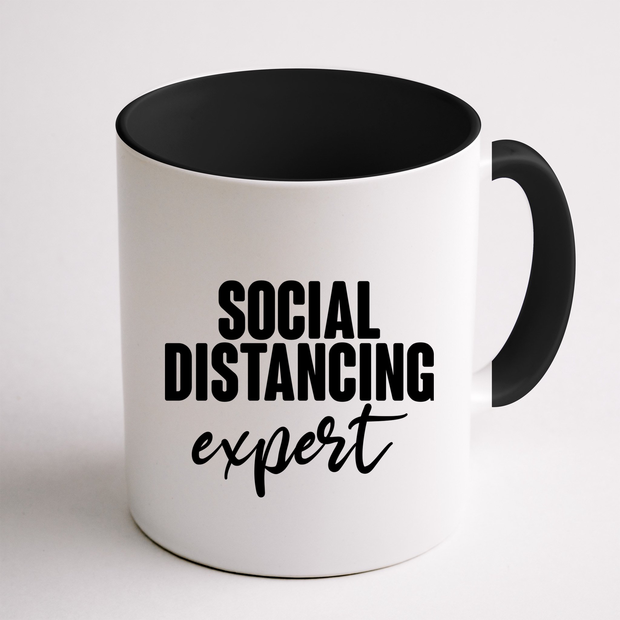 Social Distancing Expert Funny Pandemic Mug