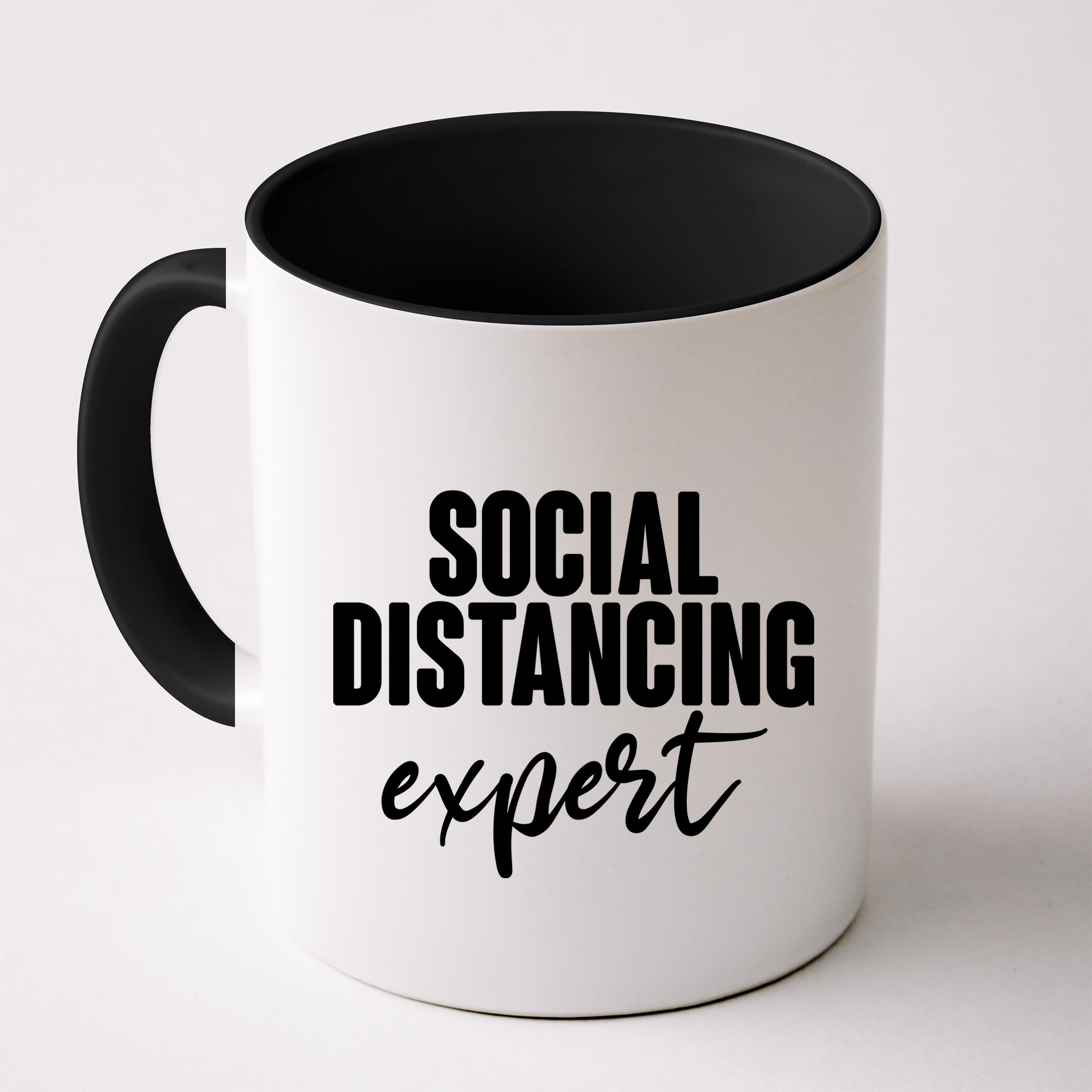 Social Distancing Expert Funny Pandemic Mug