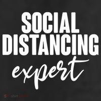 Social Distancing Expert Funny Pandemic 11oz C Handle Ceramic Mug