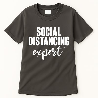 Social Distancing Expert Funny Pandemic Tall T-Shirt
