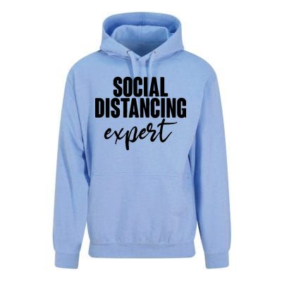 Social Distancing Expert Funny Pandemic Unisex Surf Hoodie