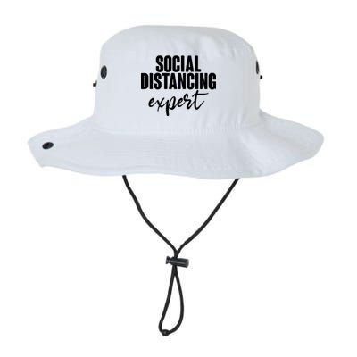 Social Distancing Expert Funny Pandemic Legacy Cool Fit Booney Bucket Hat