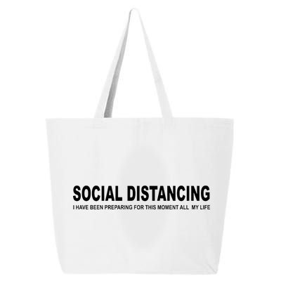 Social Distancing Funny Flu Virus 25L Jumbo Tote