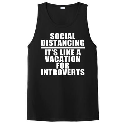 Social Distancing Like A Vacation For Introverts PosiCharge Competitor Tank